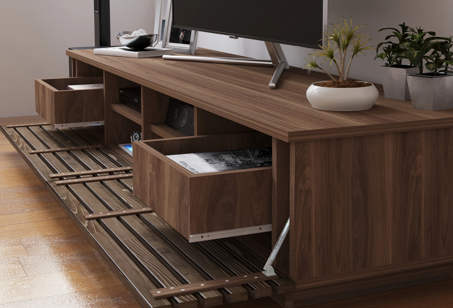 Elit Wood Tv Ünitesi